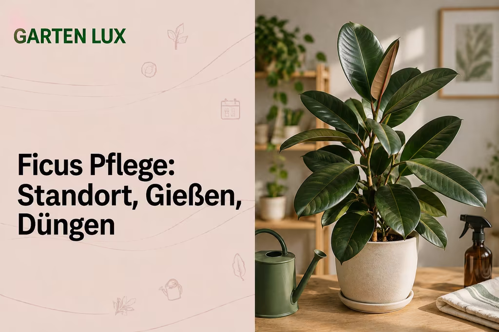 Ficus Pflege: Standort, Gießen, Düngen richtig gemacht